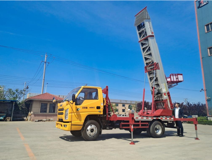 感城镇常年租赁32米云梯车