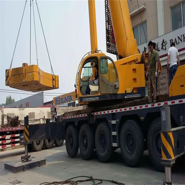 感城镇当地吊车出租|机器吊装|75吨|工厂搬迁服务